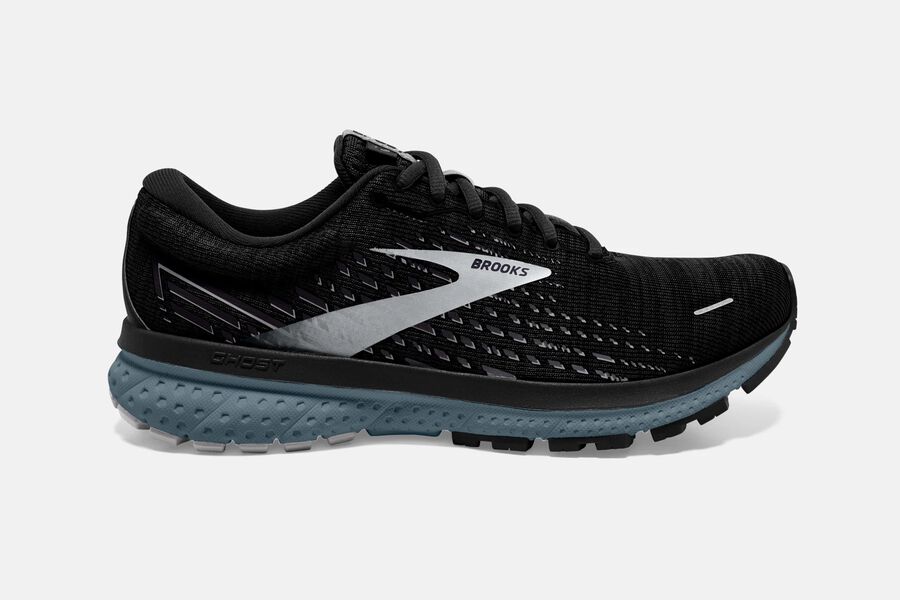 Zapatillas Running Brooks Ghost 13 Hombre Negras/Gris Comprar PEFA14356